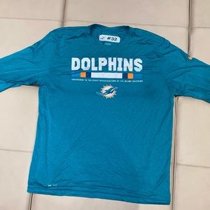 Kenyan Drake Miami Dolphins Team Issued long sleeve